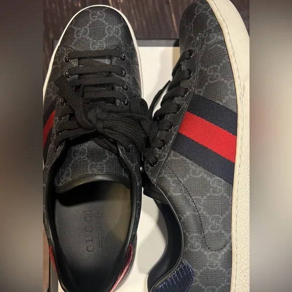 Gucci | Shoes | Gucci Ace Supreme Shoes Size Mens | Poshmark display picture 2